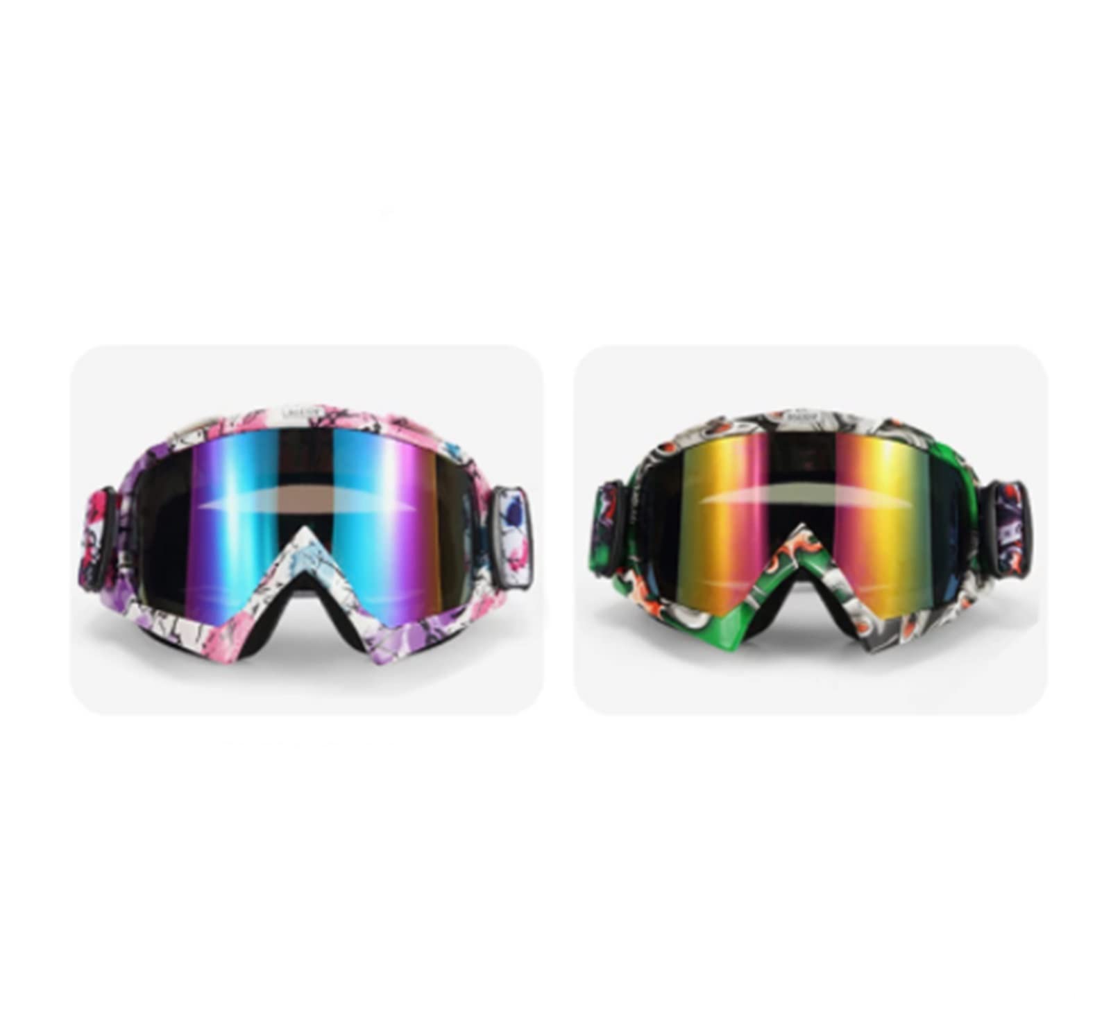 Lunettes de Ski adaptées aux Enfants Lunettes de Ski Lunettes de Snowboard Lunettes de Ski Coupe-Vent d'hiver Masque de Ski Lunettes de Protection Lunettes de Soleil Anti-Cyclisme