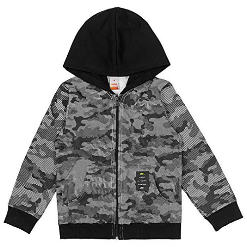 Agasalho de moletom felpado Marisol, meninos, Preto, 16