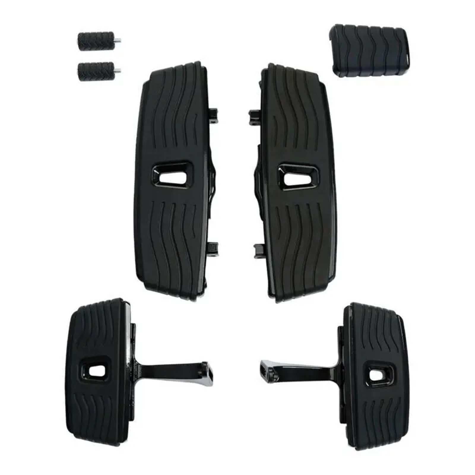 Motorcycle Driver Passenger Footboard Brake Pedal Shift Peg For Harley Touring Road King Electra Glide Road Glide 1993-2021(One Set)