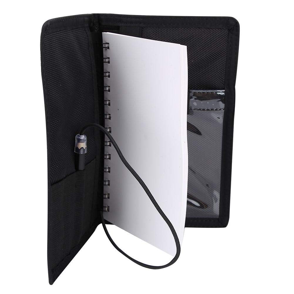 Tbest Dive Slate, Quaderno sottomarino Scuba Diving Quaderno subacqueo Carta da lettere imsostituzione permeabile con matita sostituzione per sport acquatici Nuoto subacqueo