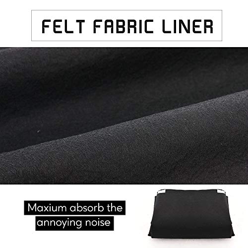RYB HOME Noise Cancelling Curtains - 3 Layers Blackout Curtains Grommet Privacy Thermal Insulated Window Drapes for Living Room Wall Panels Studio Bedroom, 52 x 84 inches, Biscotti Beige, 2 Pcs by RYB HOME - Image 6