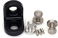 Vista 4 de Placa de ángulo recto 1/4 "3/8" Soporte de montaje de cámara para transmisión de imágenes Teradek Vaxis en ARRI RED Sony Camera Link, cámara