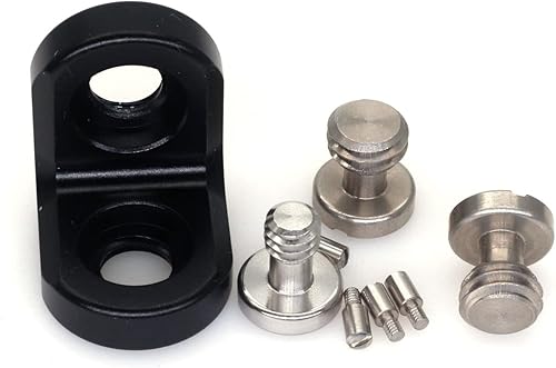 Placa de ángulo recto 1/4 "3/8" Soporte de montaje de cámara para transmisión de imágenes Teradek Vaxis en ARRI RED Sony Camera Link, cámara de