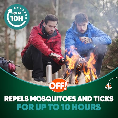 OFF! Deep Woods Max Insect Repellent, Mosquito & Tick Aerosol Bug Spray with 20% Picaridin, Long Lasting DEET-Free Protection for Up to 10 Hours, 7.5 oz (Pack of 2) - image 2