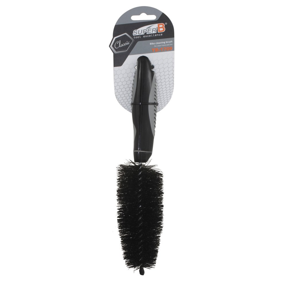 Brosse De Nettoyage SUPER B TB-1709 – Pour Cadre, Pneus Et Pièces Vélo