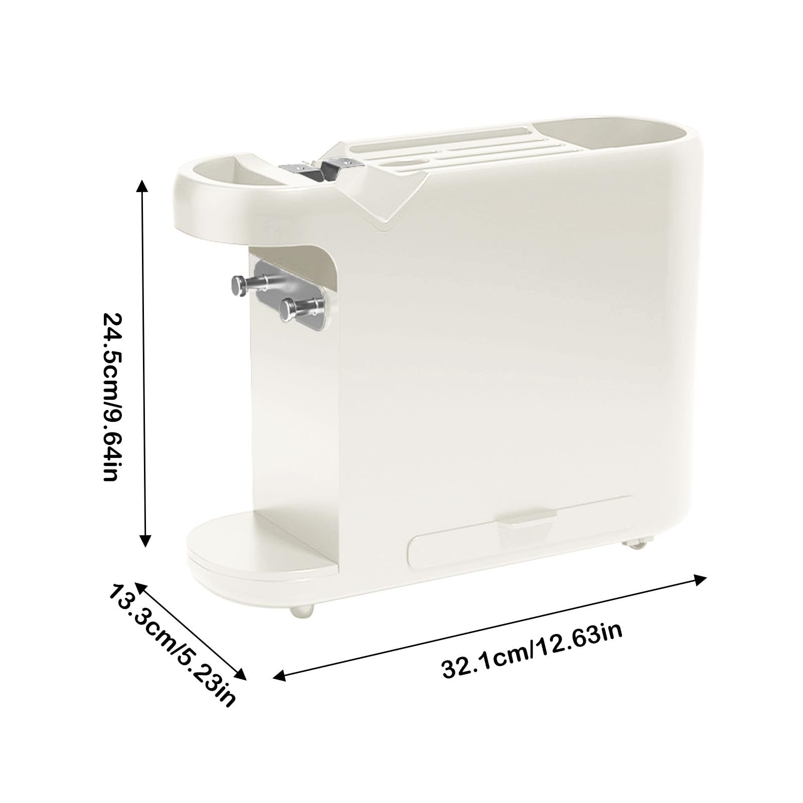 Supporto Per Cucchiaio E Coperchio HELPY - Ripiano Igienico Per Cucina, Con Porta Tablet Integrato - Foto 7