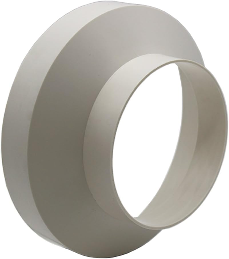 Kair Ducting Reducer 150mm to 100mm / 6 to 4 inch Duct Pipe Reduction Connector
