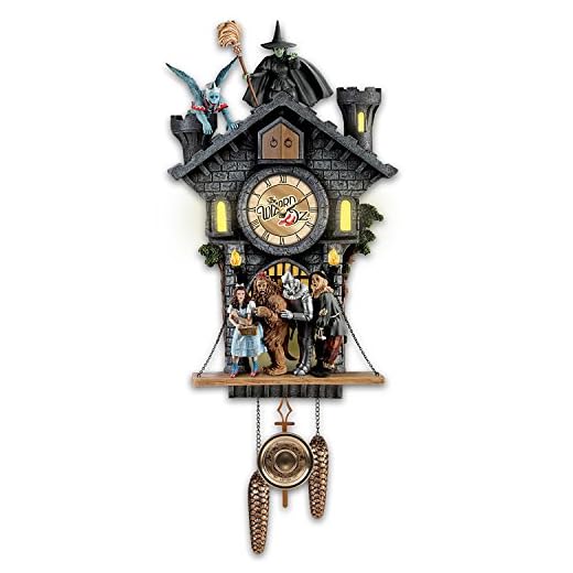 The Bradford Exchange All in Good Time, My Little Pretty Cuckoo Clock with Barking Toto