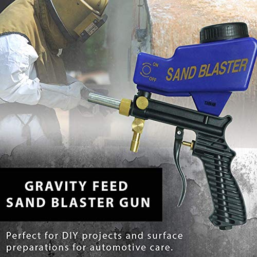 MongKok Sandblaster Sand Blaster Machine Kit Soda Blaster Media