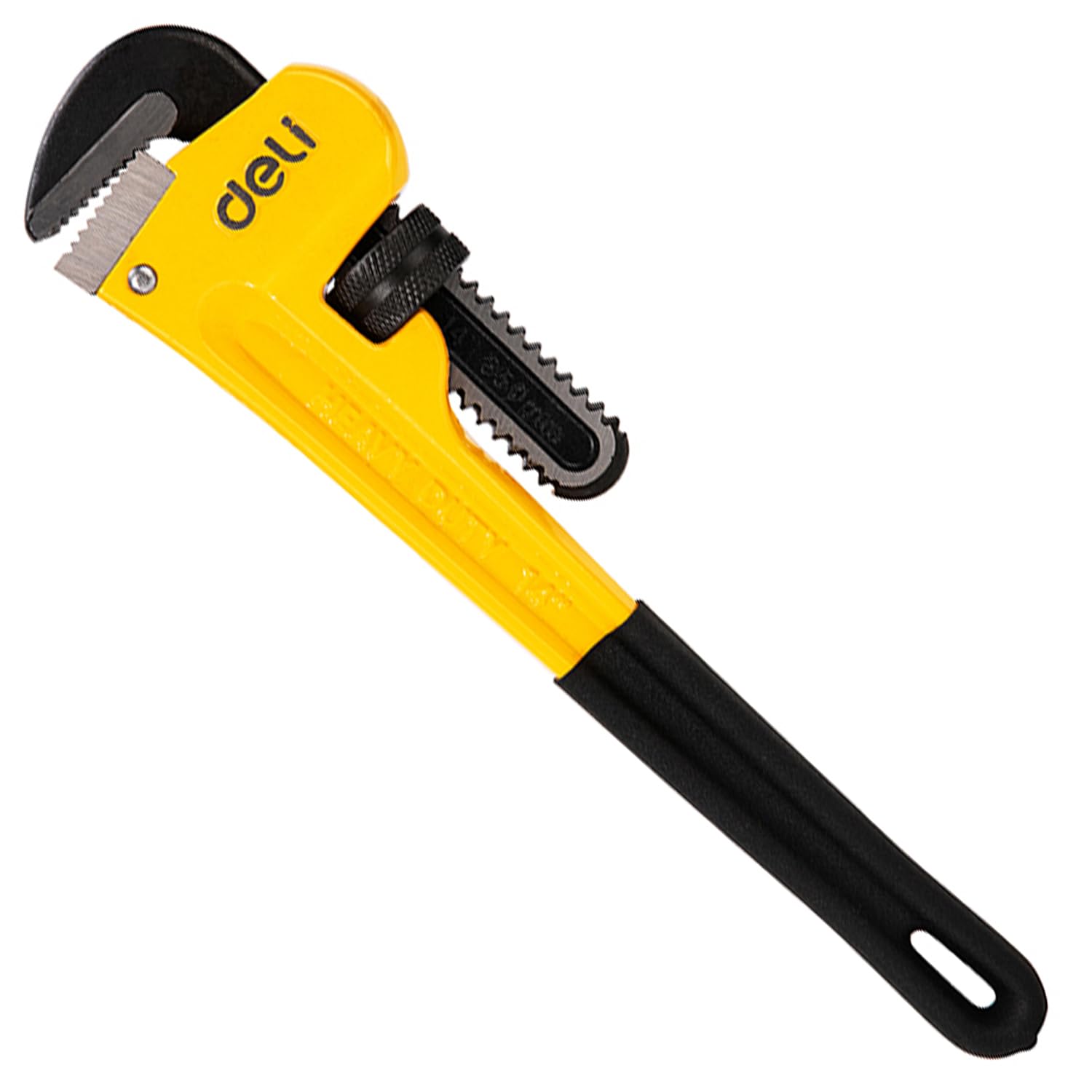 Deli DL2514 14’’ Cr-Mo Carbon steel Adjustable Pipe Wrench Tool Heavy-Duty for Plumbing Industrial and Professional Use (48mm) (B0D946GKNW) Amazon Price History, Amazon Price Tracker
