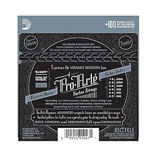 D’Addario EJ46FF Pro Arte jeu de cordes pour guitare classique Tirant fort & Pro-Arte EJ44 Cordes en nylon pour guitare… - Les Beatles, Paul McCartney, John Lennon, RIngo Starr, George Harrison D'Addario EJ46FF Pro Arte jeu de cordes pour guitare classique Tirant fort & Pro-Arte EJ44 Cordes en nylon pour guitare… – Image 3