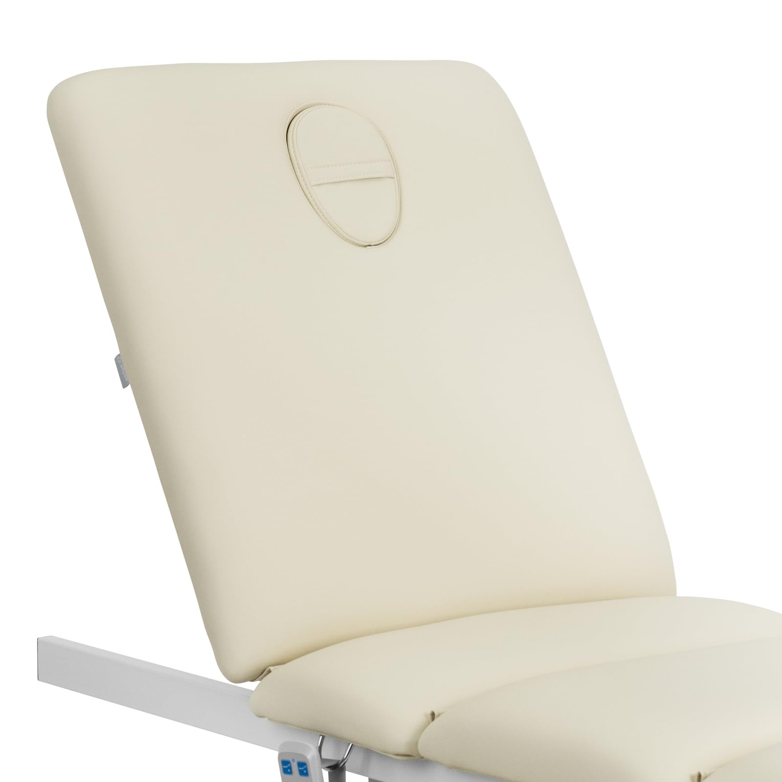 Physa Elektrische Kosmetikliege 3 motoren 300 W 190 x 65 x 60-76 cm 200 kg Creme/golden Behandlungsliege Kosmetikstuhl Therapieliege Tattooliege