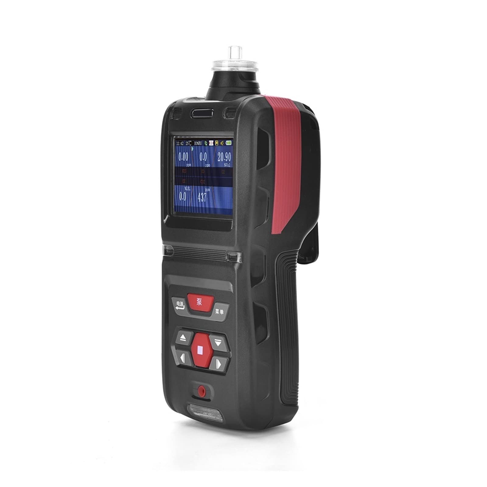 Detector de Gas, Alarma de Fuga de probador de pureza del probador de Gases de concentración de concentración de hidrógeno H2, succión de Bomba incorporada(0-40000ppm)