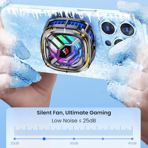 Image of Mobile Cooler Gaming Fan Cooler for Mobile with Type-C