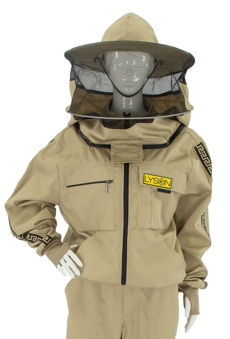 LYSON Imkerjacke mit Kapuze, beige glamour (Color Line) XXL