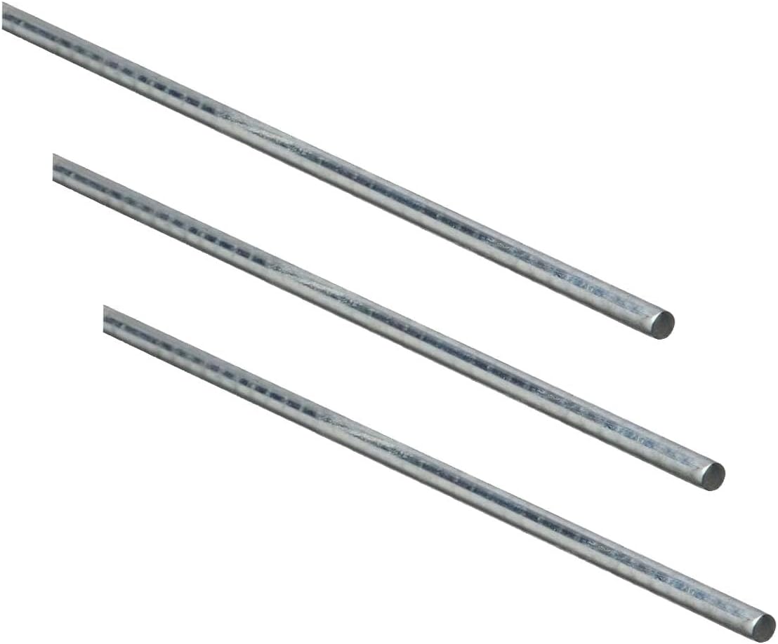 National Hardware N179-762 4005BC Smooth Rod in Zinc Plated (Pack of 3)