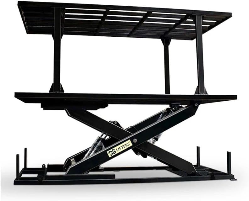 Easy Access to The Underground Garage car Parking Lift Double Deck Car Lift for Home use