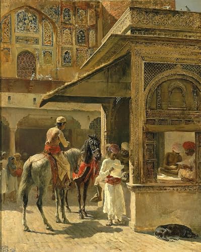 Tableaux Graffiti Art Mural Edwin Lord Weeks : Impression Moderne 60x90cm