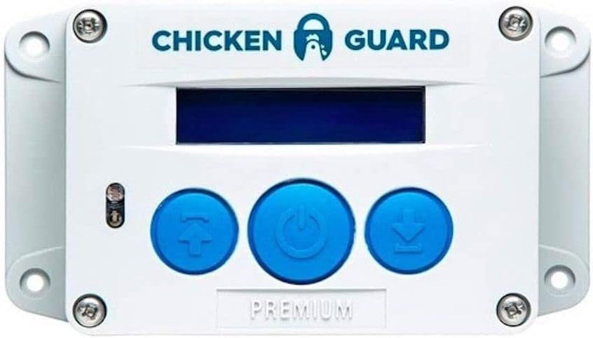ChickenGuard Automatic Chicken Coop Door Openers, Timer/Light-Sensor (Premium)