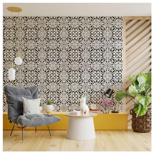 Kayra Decor Latest Audrey Allover Stencils for Wall Painting - Pack of 1, Sheet Size 24 x 34 inch/Design for Wall Painting 22 x 32 inch - Large (B0CBSG2ZSY) Amazon Price History, Amazon Price Tracker