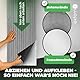 extern3 Wandpaneele selbstklebend [Holzoptik] 250x60 cm - 3D Wandverkleidung in edlem Holz-Look | Schallreduzierend & Wasserdicht | Wand-Paneele im Holzpaneele-Stil für Wohnzimmer, Küche & Büro