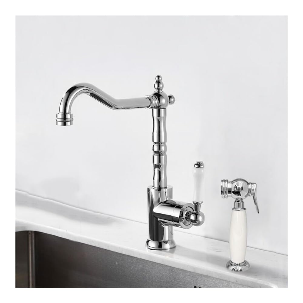 Robinet en laiton YQ-1001 avec mitigeur eau froide chaude pour un réglage précis