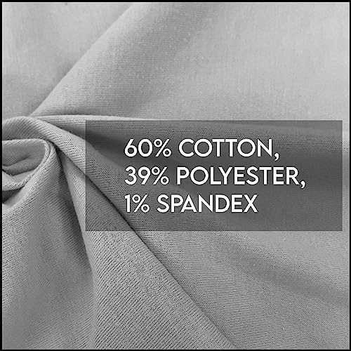 Galaxy by Harvic Men's 6-Pack Short Sleeve Casual Basic Crew Neck Cotton Blend Classic Tee (S-3XL)4