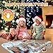 Kawyehu Floor Puzzles for Kids Ages 3-5, Christmas Puzzles for Toddler Ages 4-6, 45 Pieces Jumbo Puzzles with Box, Christmas Toys for Gifts 3-8 Years Old