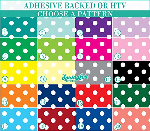 LARGE POLKA DOTS PATTERN vinyl