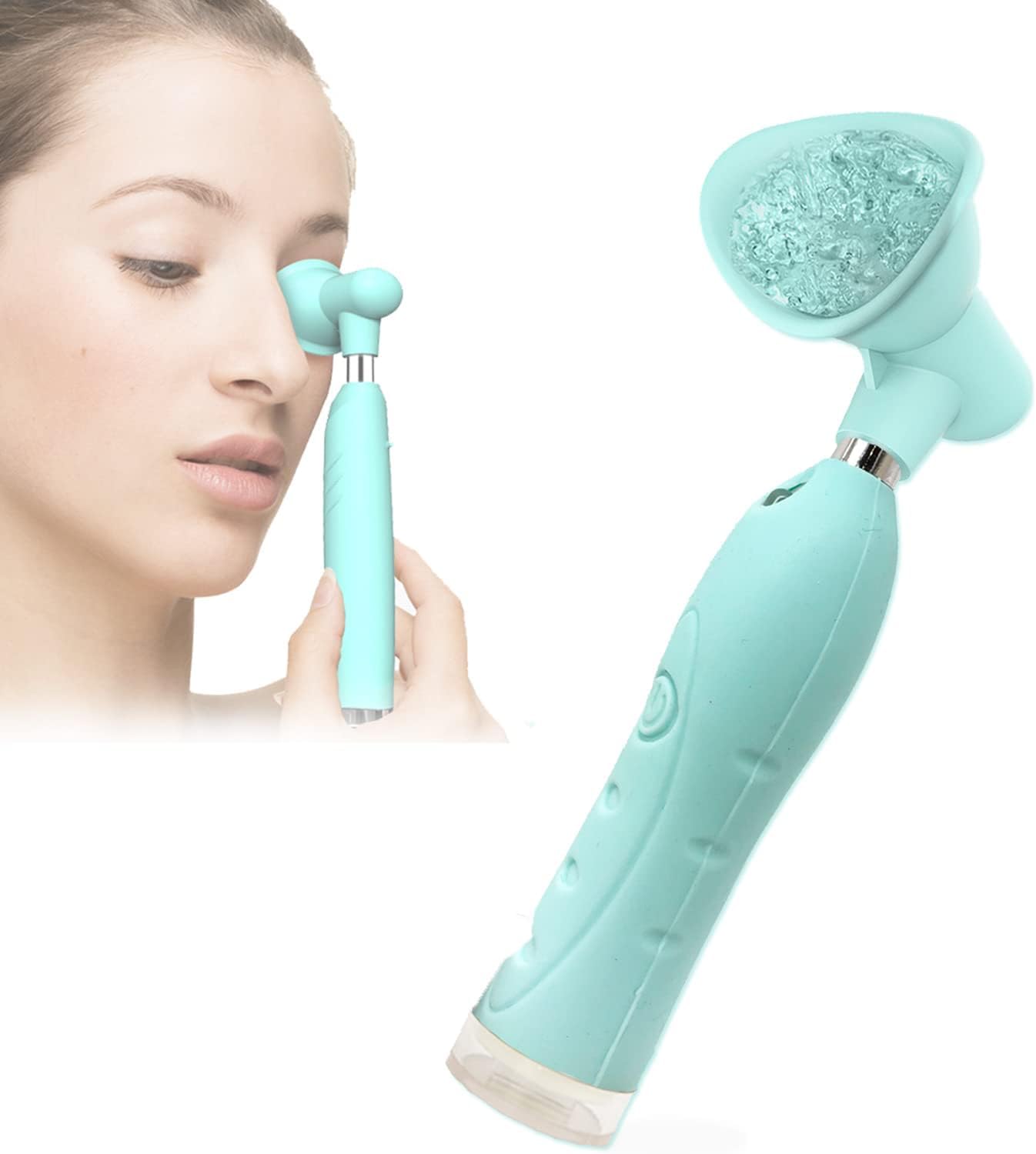 NALACAL Eye Wash Cup, Portable Silicone Eye Wash Kit with Eye Massage Function, Using with Eyewash or Purified Water, Remove Dust, Relieve Eye Fatigue, Effective Eye Rinse Clean Dust Makeup Irritants