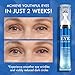 5% Caffeine Eye Cream for Women, Under Eye Serum for Dark Circles Puffiness Fine Lines Wrinkles with 360° Roller Massage Ball, Morning Night Skin Care, 0.5 Fl Oz