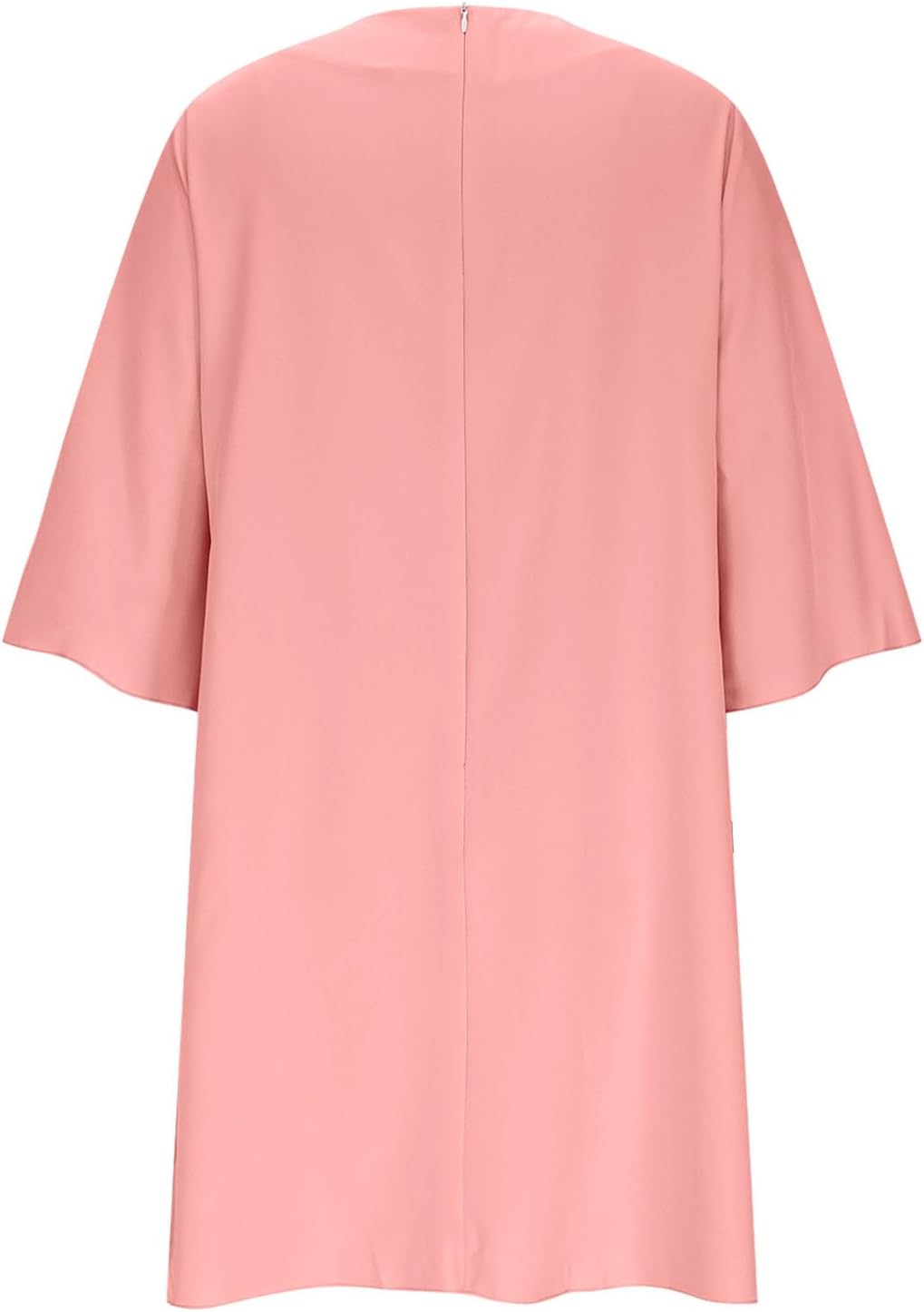 Women's 3/4 Sleeve Layered Dress Round Neck Business Casual Party Mini Dresses Wedding Guest Summer Elegant Outfits
