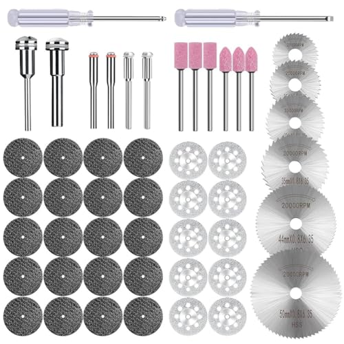 Anlayliay 50Pcs Rotary Tool Cutting Wheel Set for Rotary Tools Can Improve Work Efficiency and Bring The Best DIY Experience