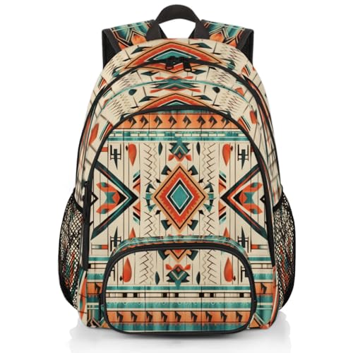 Pardick Aztec Backpacks for Boys Girls Travel Laptop Backpack Waterproof School Backpack with Laptop Compartment Teens Backpack Casual Daypack College Bookbag