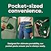 Earth Rated On-the-Go Travel Sized Poop Bag Pocket Packs, Guaranteed Leak Proof and Extra Thick Waste Bags, 36 Count (6 Packs of 6)
