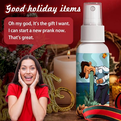 PARNIXS Furzspray-Extra Starke Fart Spray Prank, Ocean of Erbrechen, Poop Spray Prank, Witz Spielzeug für Erwachsene oder Kinder - Nicht giftig