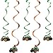 Creative Converting 5 Count Tractor Time Hanging Decorations, Multicolor