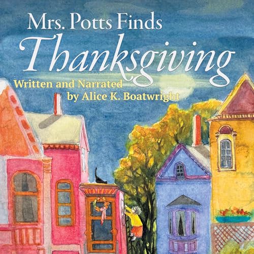 Page de couverture de Mrs. Potts Finds Thanksgiving
