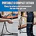 Jonard Tools CC-2721 High Durability Steel Cable Caddy, Holds Cable Reels Up To 20