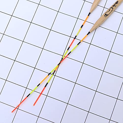 LIOOBO へら浮き ウキ 長さ32cm パイプトップ ブイフィッシュ アクセサリー 10本セット 9枚目