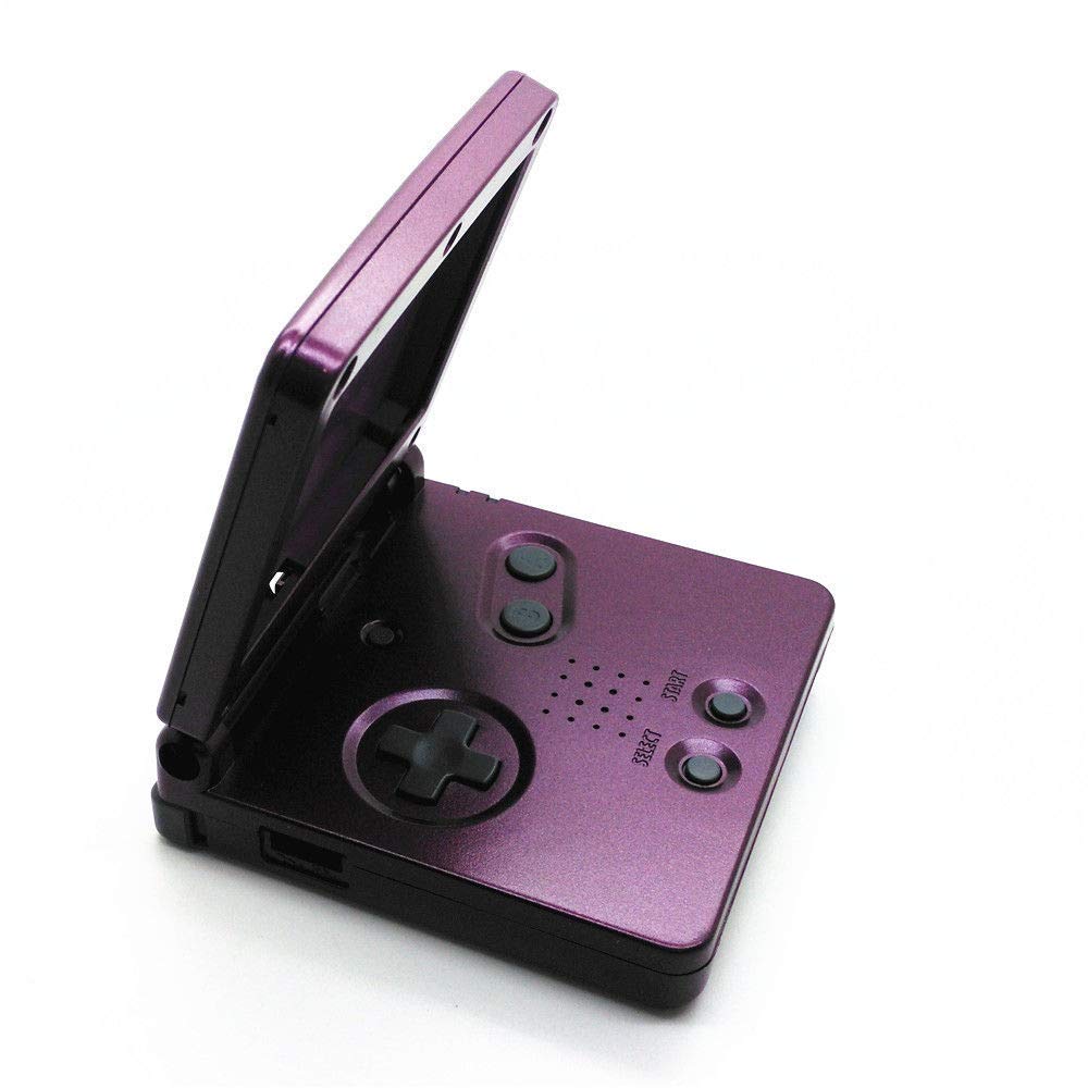Custodia a guscio per Gameboy Advance SP GBA SP SP, con kit di pulsanti ( nero trasparente