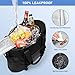 20 Cans Insulated Cooler Bag, Collapsible Leakproof Outdoor Portable Cooler with Zippered, Reusable Portable Grocery Cooler Bags for Travel, Picnic, Camping, Kayaking