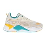 Womens Rs-X Reinvent Flagship Lace Up Sneakers Shoes Casual - Off White, Orange