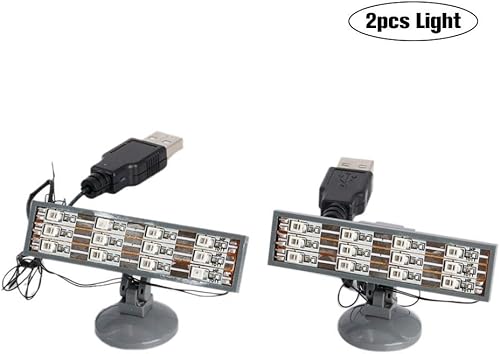 Katurn Buntes LED-Lichti E USB Outlets Splitter Switch FA r Lighting Brick