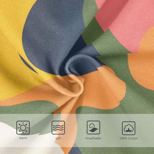 KLL Seashells Different Shapes and Starfish Toddler Boy Comfort Boxer Briefs Breathable Children Panties3