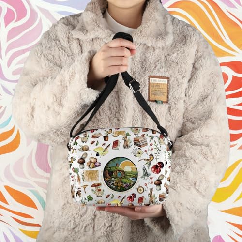 WCGXKO Fantasy Bookish Fandom Crossbody Bag L Ring Gift Literature Gift for Movie Fans4