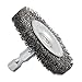 Forney 72728 Wire Wheel Brush, Fine Crimped with 1/4-Inch Hex Shank, 2-Inch-by-.008-Inch
