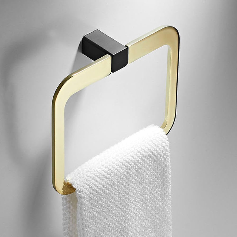 Porte-serviettes et quincaillerie de salle de bain en métal durable