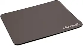 Maxprint 603579 - Mouse Pad Tecido, Preto, 22 x 17.8 cm, 1 Unidade