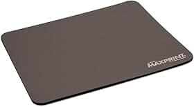 Maxprint 603579 - Mouse Pad Tecido, Preto, 22 x 17.8 cm, 1 Unidade